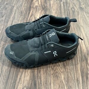 On Cloud 5 Waterproof Running Shoes Triple Color Black size 12M